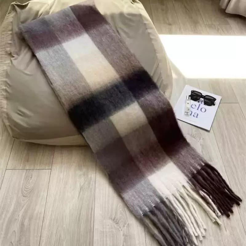 2025 Versatile Women's Korean-Style Cashmere Scarf for Autumn/Winter