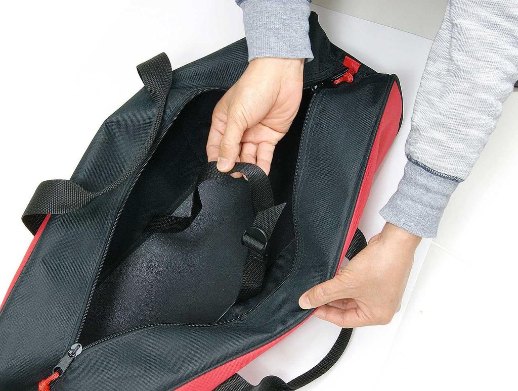 SK11 Long Tool with Strap for Storing Rechargeable Vacuum Cleaners STB-LONG Bag, Red,