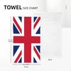 Flag Of The United Kingdom Soft Face Towel Quick Dry Pool Bath Cotton Towels Absorbent Quick