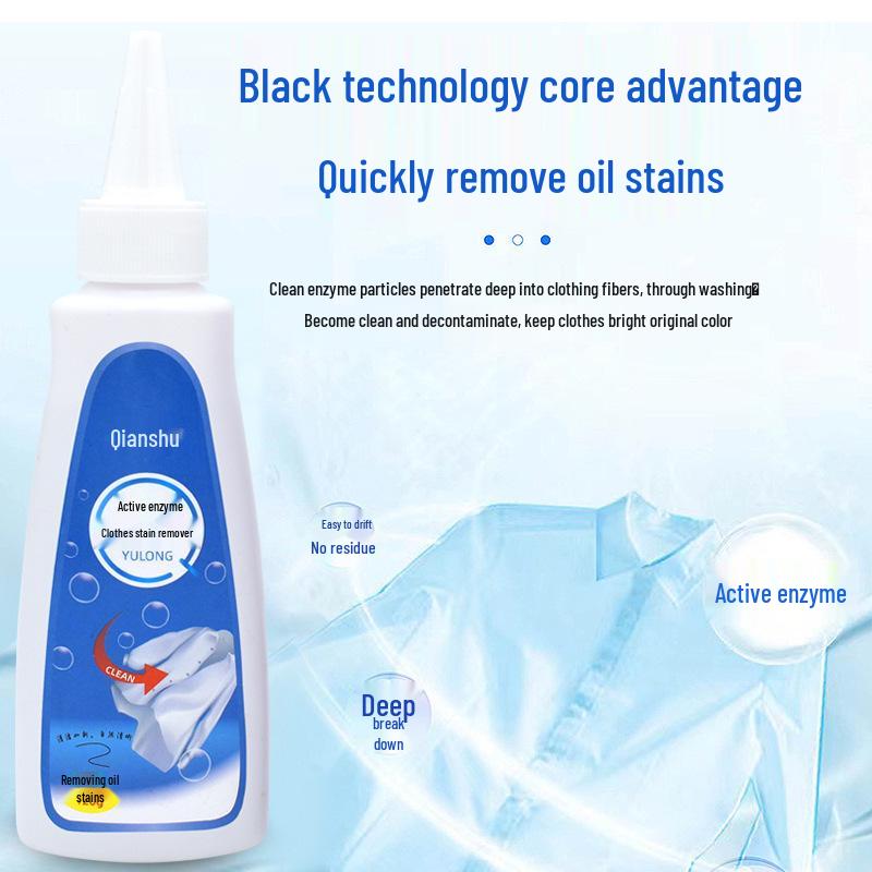 

Активный ферментный пятновыводитель для одежды - Мощное средство, не требующее стирки, для удаления желтизны, масла и пятен с белых тканей.