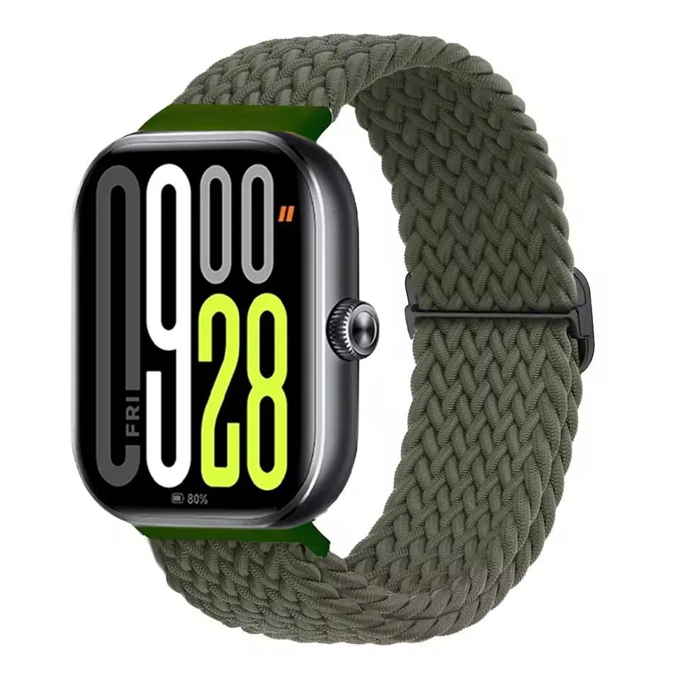 Nylon-Schlaufenarmband für Redmi Watch 4-5-6 Original geflochtenes Armband Xiaomi Miband 8 Pro Stoff-Armband für Miband 9 Pro Correa