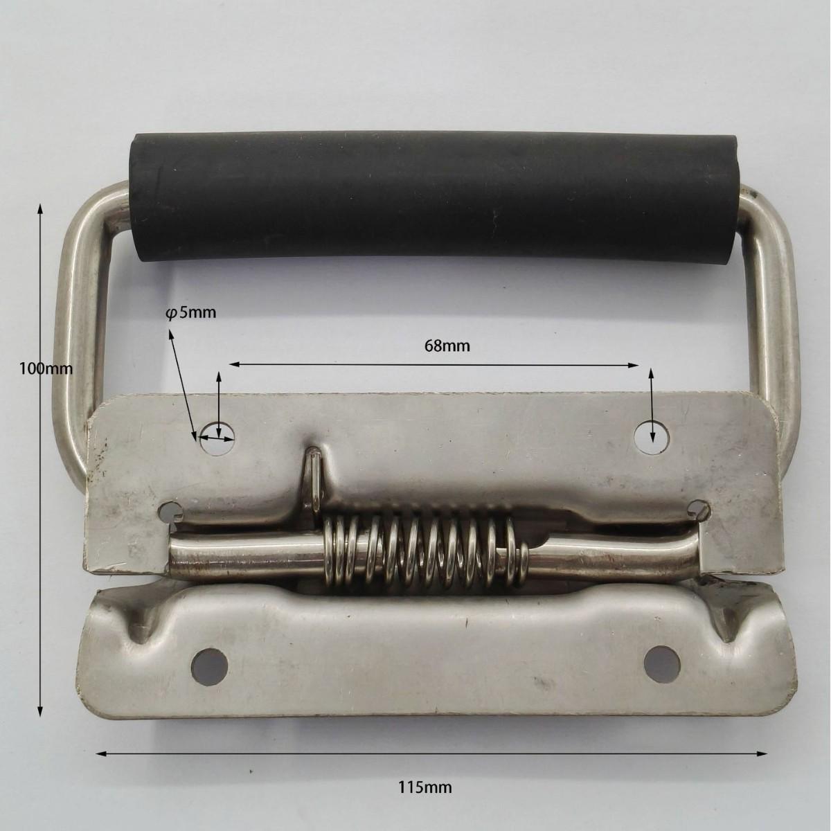 304 Stainless Steel Movable Handle Toolbox for Industrial Equipment