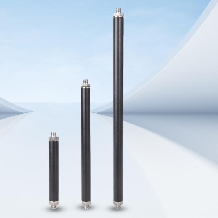 15mm Durchmesser 3/8 Außengewinde zu Außengewinde Gewindestange DSLR Zubehör Mehrzweck Befestigungsschraube Adapterrohr 3 Längen