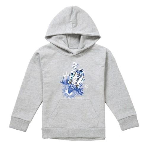 STAR WARS Childrens/Kids Blast Off R2-D2 Heather Pullover Hoodie