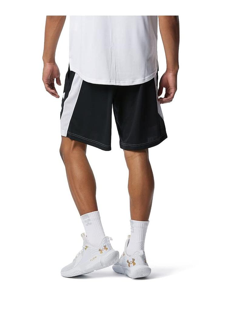 UA BASELINE SHORTS Black White MD [Under Armour]