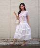JUCYJUDY Linen Dot Graphic Knit Pullover J1Kt322F