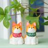 Hundefigur aus Holz mit süßem Design für Geschenk und Wohnkultur