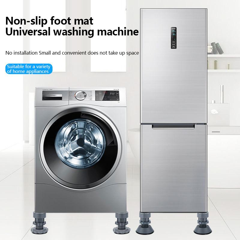 Anti Vibration Washing Machine Feet Pads Anti Slip Washer Dryer Feet Legs Stops Noise Moving Washing Machine Support Dampers