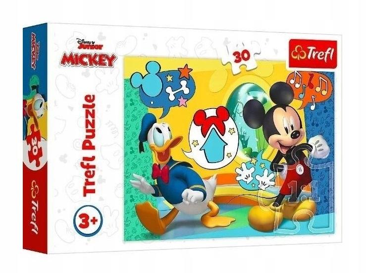 PUZZLE 30 MYSZKA MIKI I WESOŁY DOMEK 18289