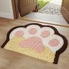 Anti-Slip Pet Feeding Mat Wear Resistant Cat Dining Mat Doormat Dog Drinking Pad  Outdoor