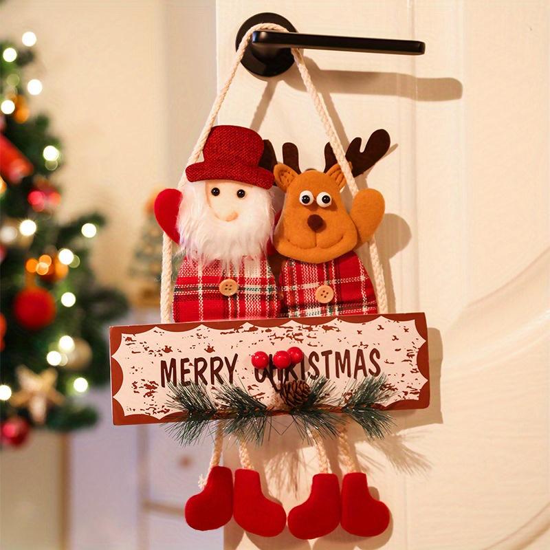 Vánoční dekorace Vánoční dekorace Santa Claus Sněhulák Los Závěsné přívěsky Ozdoby Panenky Festivalová scéna Dekorace