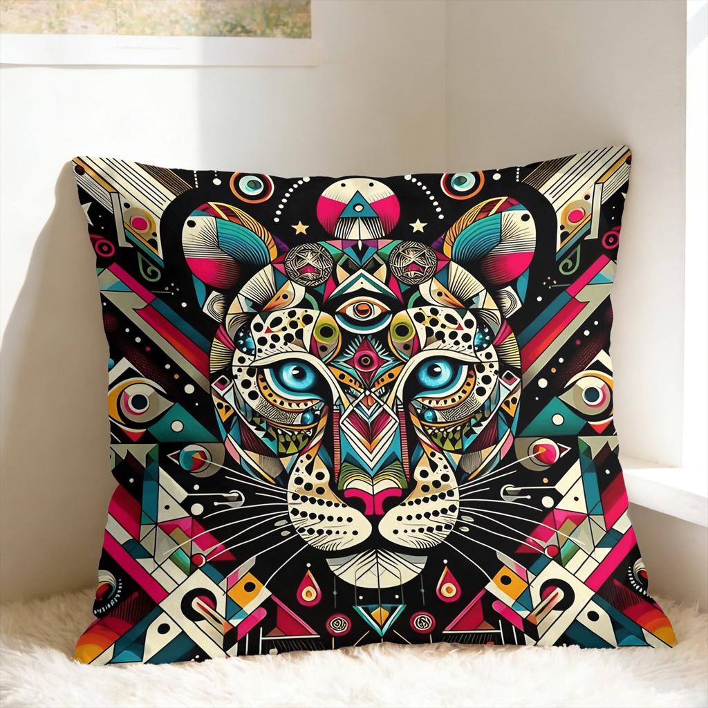 Exotic Animals & Abstract Patterns Pillow Case Soft Pillow Cover Fashion Pillowcases For Wedding Party Home Decor