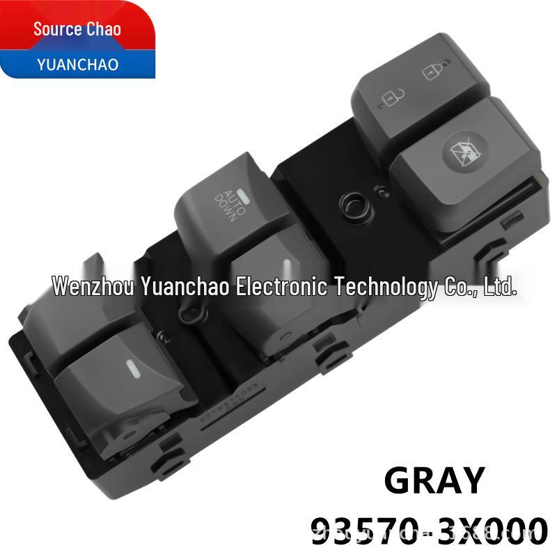 

Hyundai Elantra Electric Window Control Switch 93570-3X000 (Gray) Electric