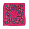 Women Flower Head Scarf Easy Care Wrinkle Resistant Polyester Wrap For Outdoor Activity Daily Fashion