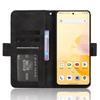 For Blackview Shark 8/Oscal Tiger 12 Case Leather Phone Cover Multiple Card Slots Stand