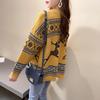 Women Fashion Sweater Jackets Deer Christmas Long Knit Coat Oversized Knit Sweater and Cardigans