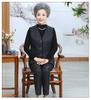 Warm Velvet Cotton Suit for Mom and Grandma: Autumn/Winter Three-Piece Set for Mature Women