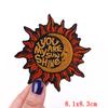 Cartoon Patch Sun Moon Embroidered Patches DIY Iron On Patches For Clothing Jackets Jenas Backpack Sew Embroidery Badges Sticker