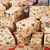 10 rolls of Christmas wrapping paper, suitable for factory use, ideal for packaging New Year gifts, birthday gifts, gift boxes