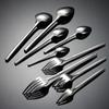 Multi-Spec Knight Mirror Polished Square Handle 304 Stainless Steel Cutlery Set
