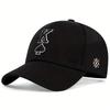 Baseball Stitching Stitched Embroidered Alphabet K Poker Neutral Gender Women  Men For Caps Spring And Autumn Outdoor Adjustable Casual Hats