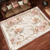 European Pastoral Style Carpets Living Room Flower Home Carpet Non-slip Bedroom Decorative Rugs Washable Entrance Door Mat