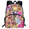 Kinder Cartoon Rucksack Schule Leicht Ergonomisch Doppelgurt Tasche Mit Aufdruck Oxford Stoff Stufe 1-2 Schüler