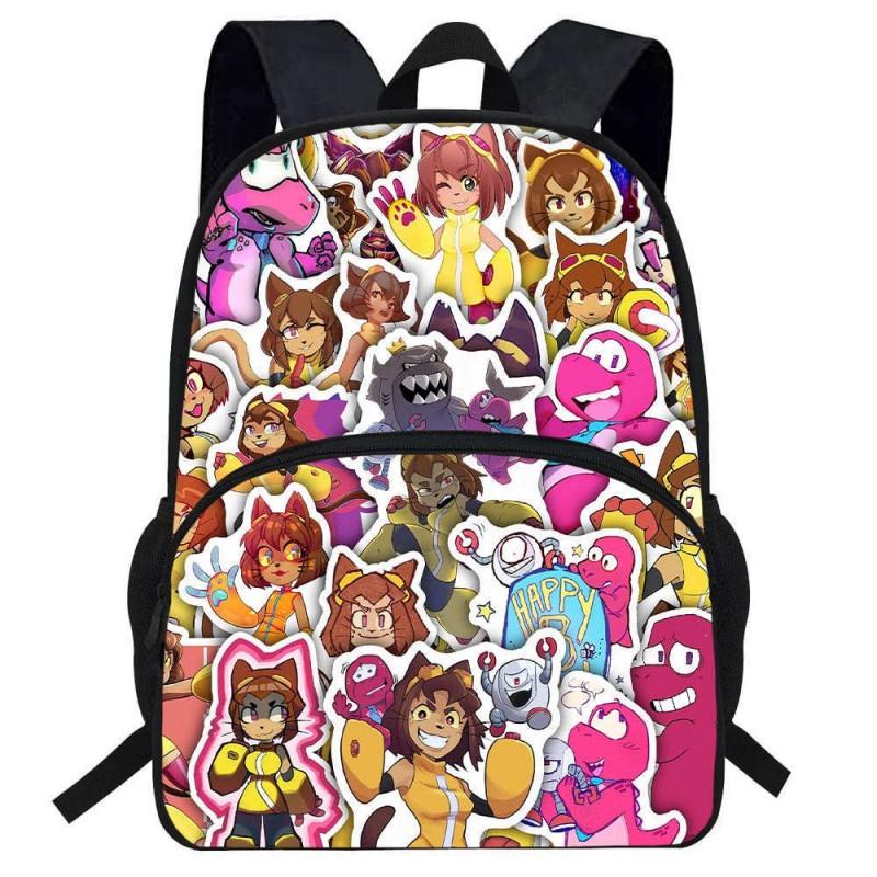Kinder Cartoon Rucksack Schule Leicht Ergonomisch Doppelgurt Tasche Mit Aufdruck Oxford Stoff Stufe 1-2 Schüler