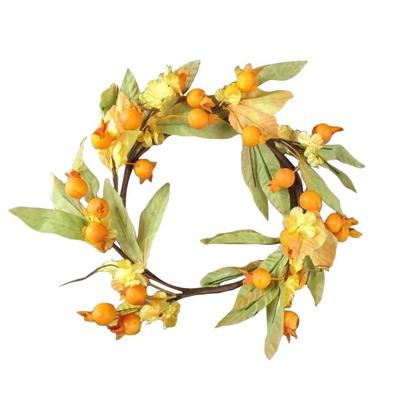 Autumn Leaf Wreath for Hanging 28 Cm