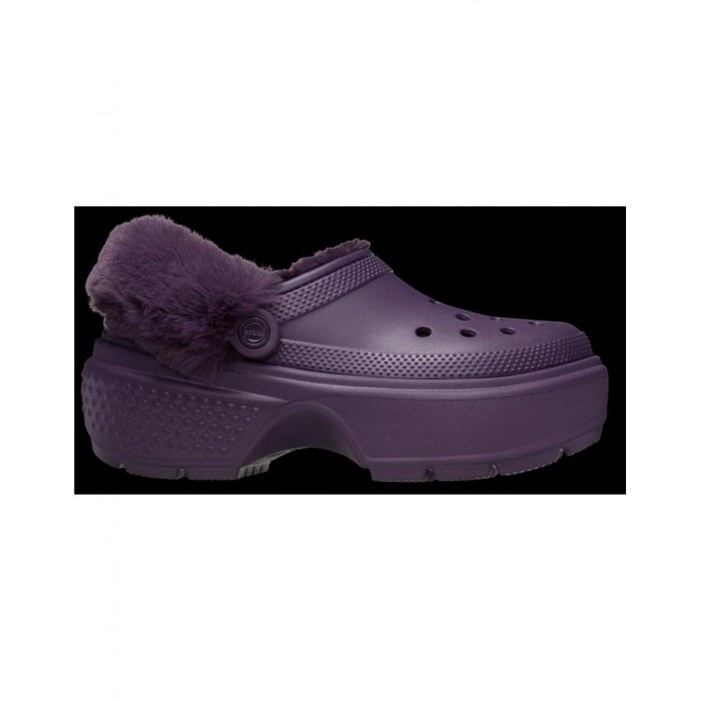 Crocs Stomp Linked Clogs  Dark Iris  208546 5as