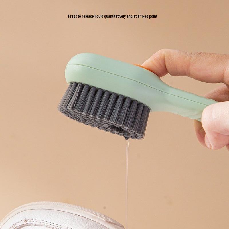 Multifunctional Soft Bristle Shoe Brush - Gentle, Professional Cleaning for All Shoes