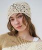 Mimin Flower Cozy Cotton Beanie 3 Types (Select 1)