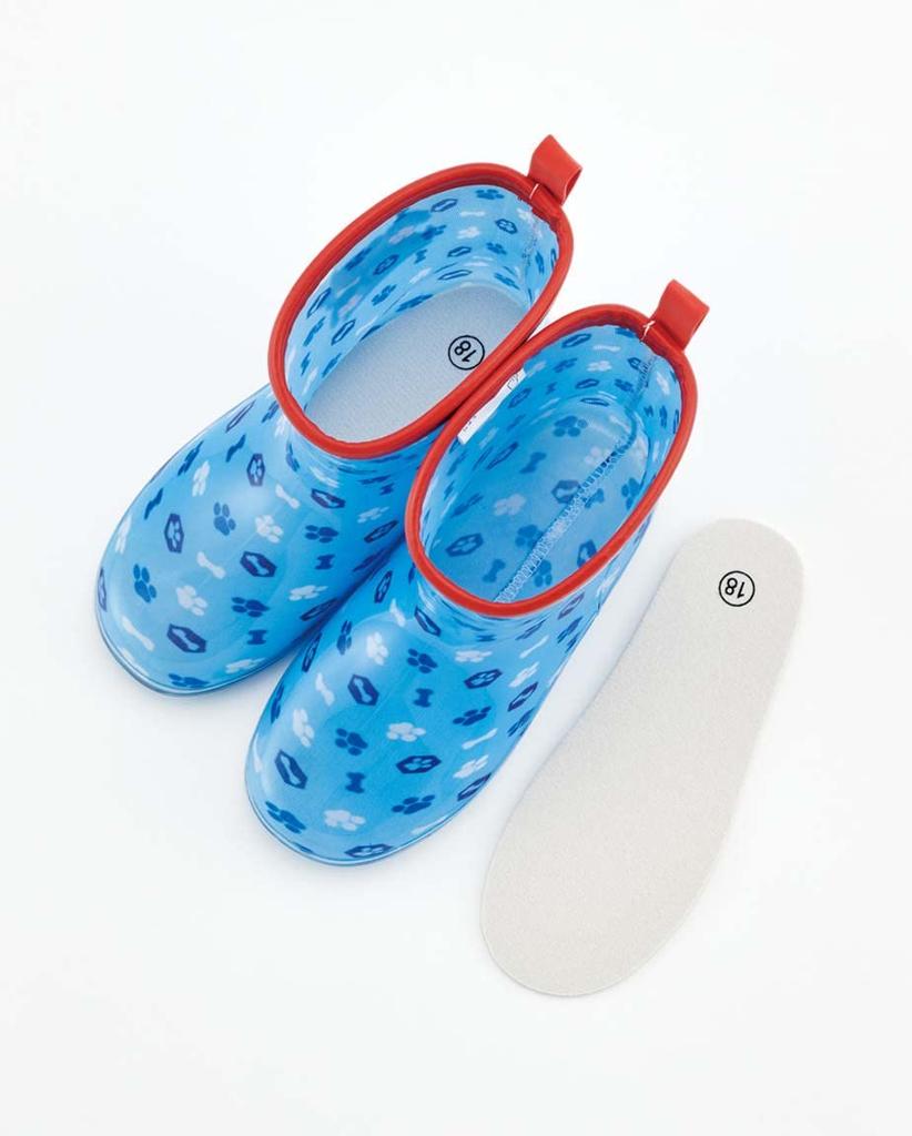 Skater Rain Boots for Paw Patrol 23 with Reflective Children, Design, Size, Tape, 18cm, RIBT18-A