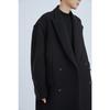 Recode Oversized Maxi Double Coat_Rkcaw23615Bkx