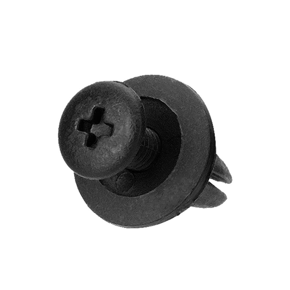 50pcs 6mm Plastic Rivet Fasteners for Car Door Panel T Clips Er Push Retainer Er Rivets and Door T Clips Set