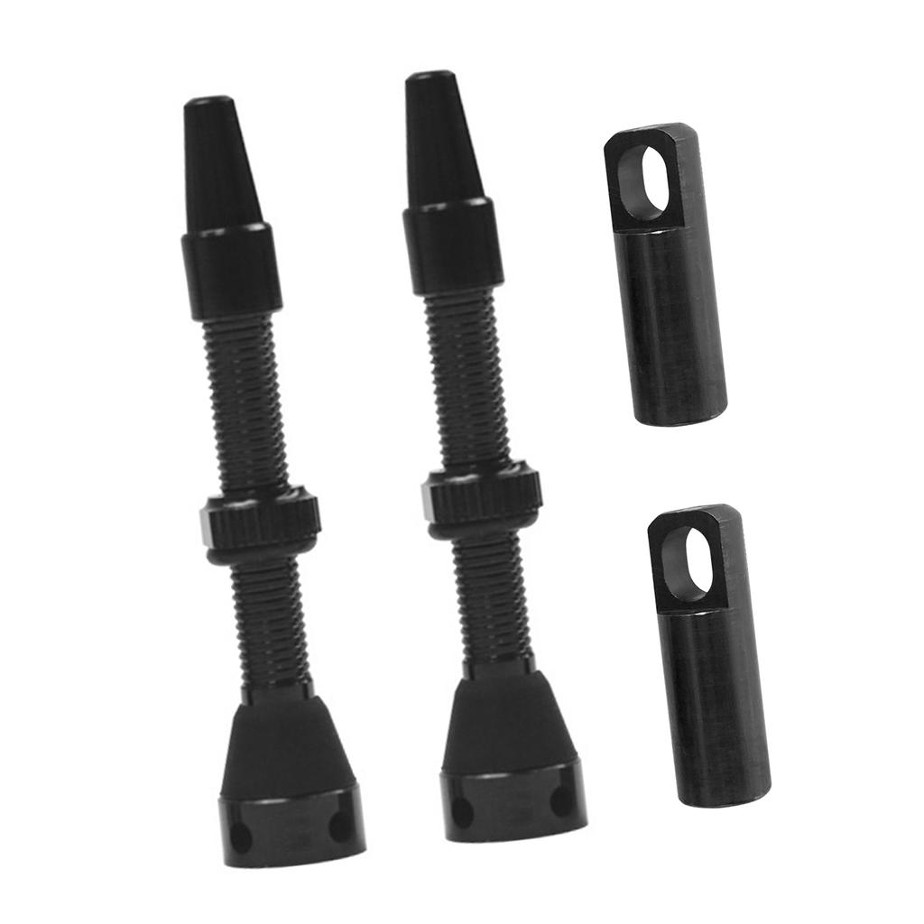 2 ks Hliníková slitina Dřík Presta ventilu jízdního kola Dříky vakuových ventilů jízdního kola pro horská kola Silniční kolo