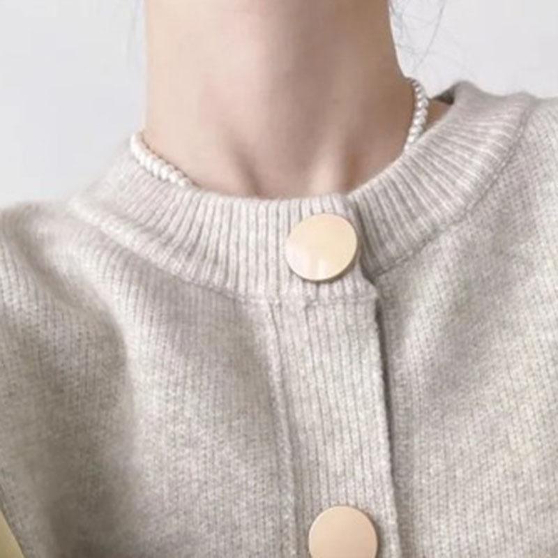 Maglioni Cappotto Cardigan da Donna Invernali Oversize Pile Ispessito Monocolore Larghi Manica Lunga Maglia Maglioni Cappotto