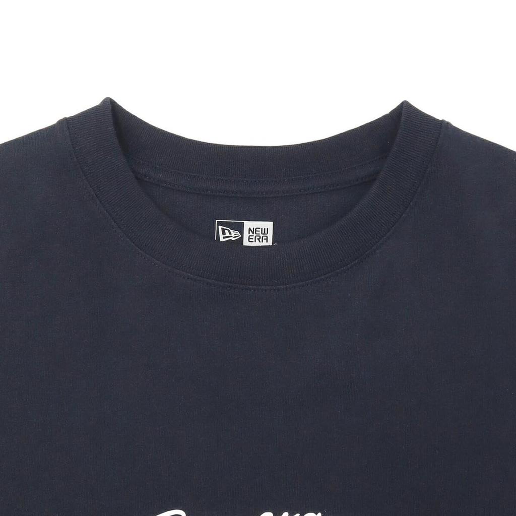 NEW ERA T-Shirt Handwritten Logo Oversized Cotton Navy 14566731 NER34A8679