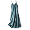 Sexy Dresses Suspender V Neck Sleepwear Sleep Dress Nightgown Solid Color Nightwear