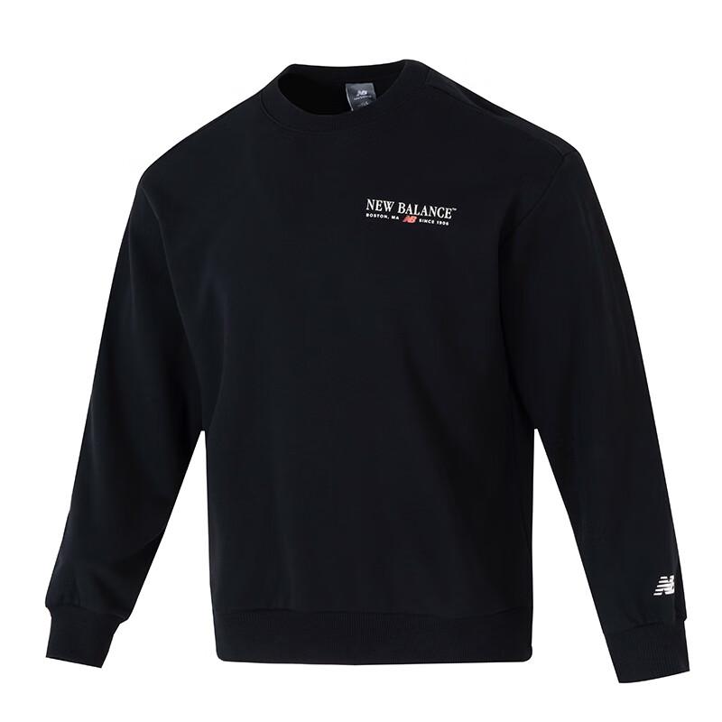 New Balance Sweatshirt Men s Black AMT51371-BK XL
