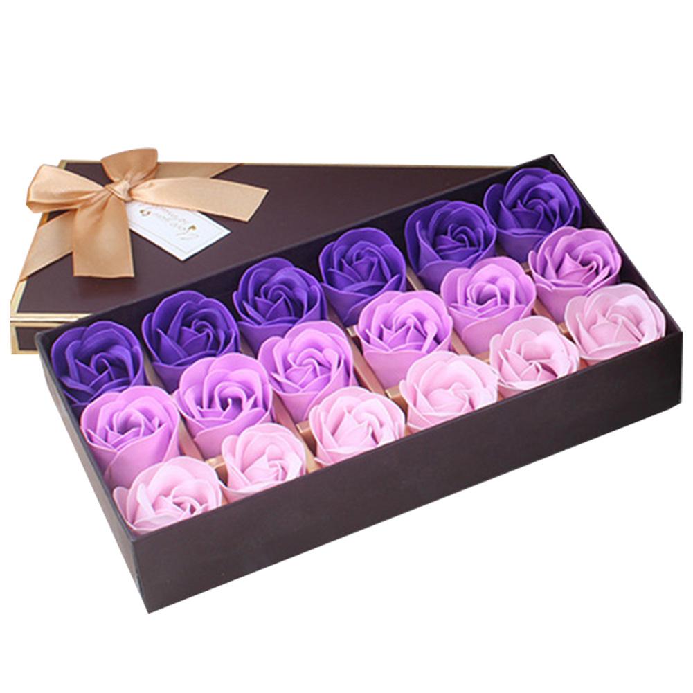 For Gifting For Romantic Occasions 26*12*6cm Valentine's Day Flowers Beautifully Crafted Roses Gentle Fragrance