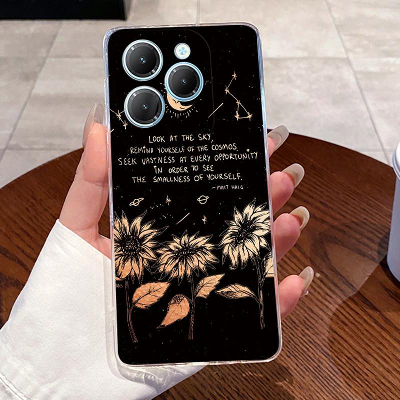 

For Tecno Spark 20 Pro 4G KJ6 Back Cover 20Pro 5G KJ8 Case Clear Silicone Soft TPU Infinix Note 40x Cute Rabbit Cat Phone Case Infinix Note 40x