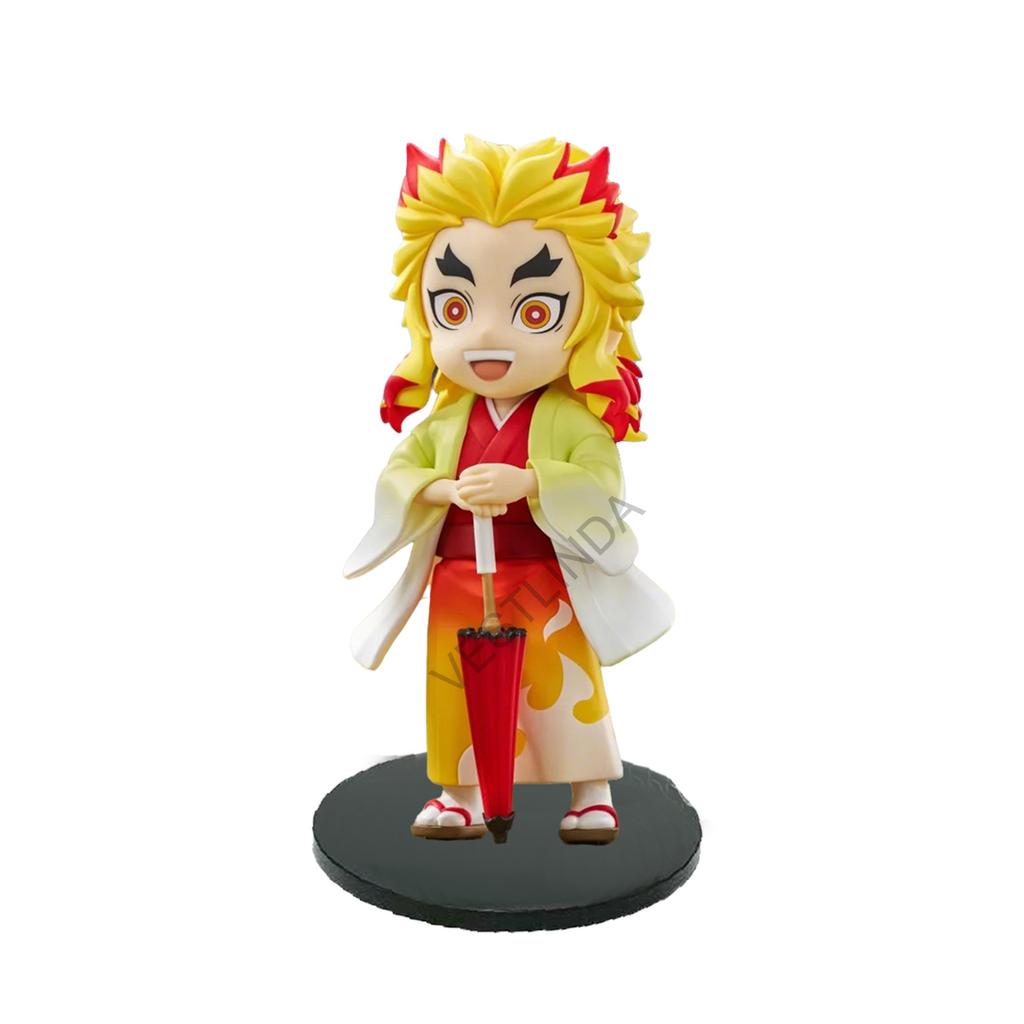 1/12PCS Ghost Slayer Blade Plum Rain Series Blind Box PVC Cute Humanoid Doll Anime Peripheral Collection Model Blind Box Gifts