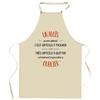 Tablier de cuisine - Un Aloïs aussi génial - Impression bretonne - Coton résistant - Lavable 40°C