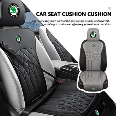 For Car Seat Cover Front Rear Cushion Breathable Protector Mat Kamiq Karoq Octavia 2 3 Rapid Scala Kami Fabia VII VRS