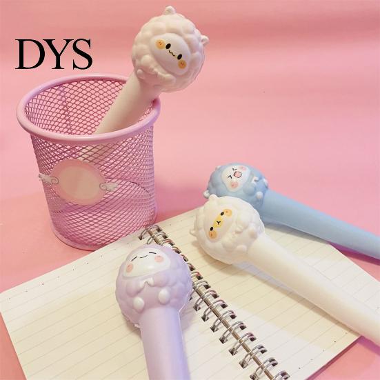 Cartoon Pen Quick Drying Gel Smooth Writing Decompression Cute Sheep Squeeze School Supplies Creative