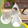 Bird Feeder Versatile Creative Ornament Feeding Tool for Yard Outdoor Garden White