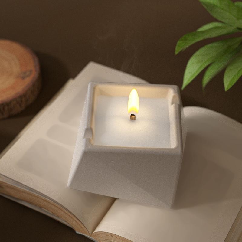 Multipurpose Silicone Faceted Square Planter Mold Geometric Candle Holder Resin Organiser Mould Storage Container Mold