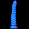 Dragon Scale Mixed Color Mini Simulation Penis Double Layer Liquid Silicone Giant Super Thick Female Sex Toys