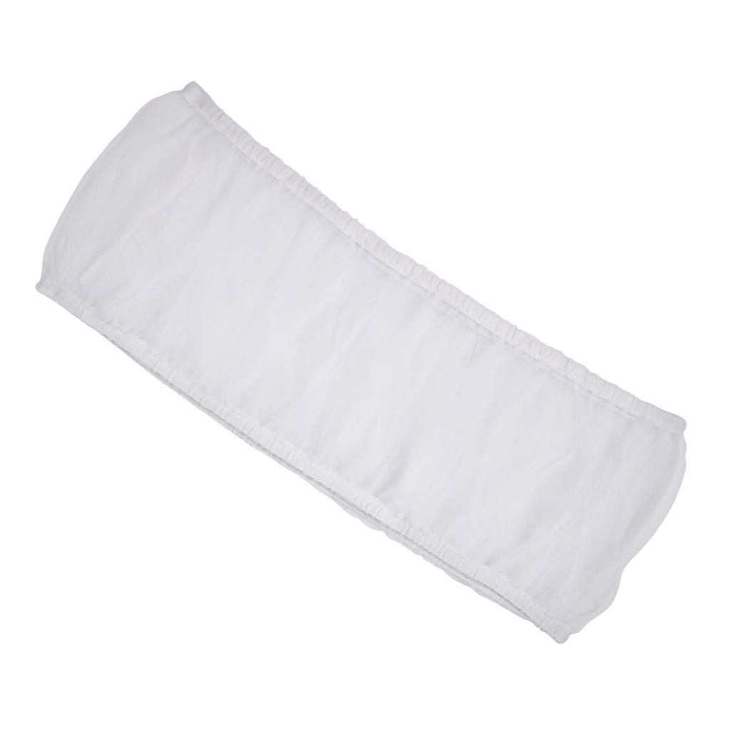 Large Size Ventilated Nylon Bird Cage Cover Shell Seed Catcher Pet Products(White)
